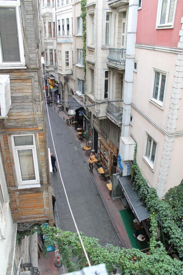 Apartament Beyoglu Asmalimescit'Te Mobilyali Balkonlu Daire Stambuł Zewnętrze zdjęcie